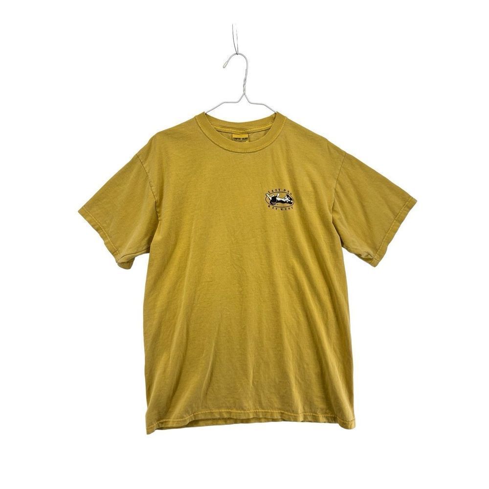 Comfort Colors Mustard Yellow Short Sleeve Tee